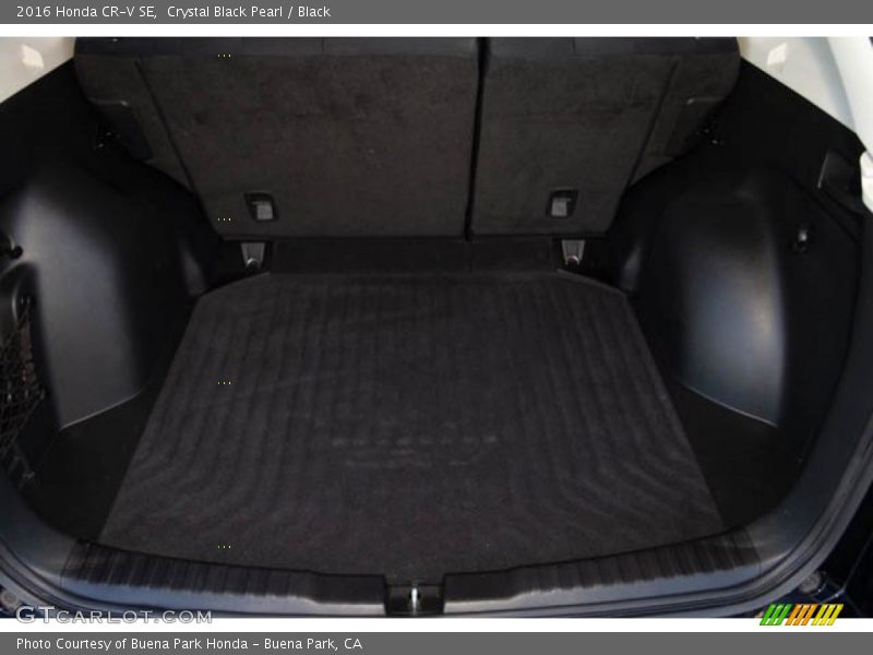 Crystal Black Pearl / Black 2016 Honda CR-V SE