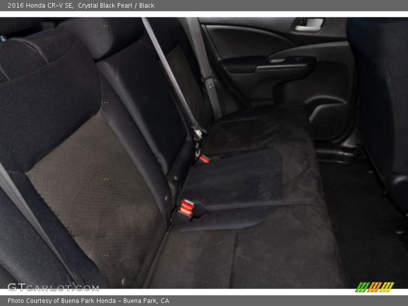 Crystal Black Pearl / Black 2016 Honda CR-V SE