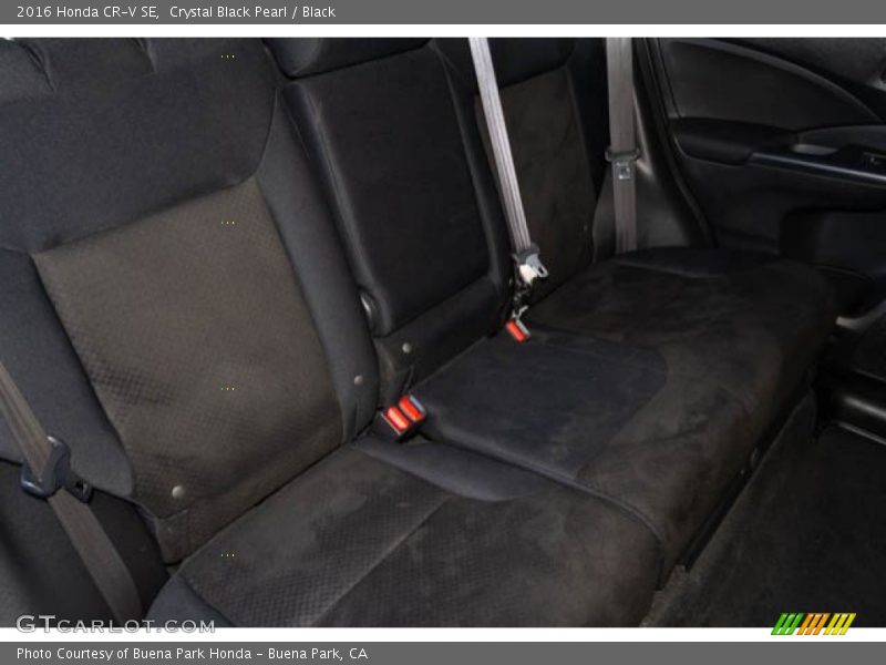Crystal Black Pearl / Black 2016 Honda CR-V SE