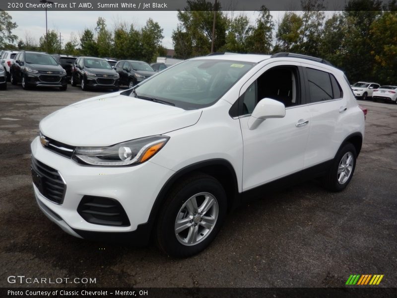 Summit White / Jet Black 2020 Chevrolet Trax LT AWD