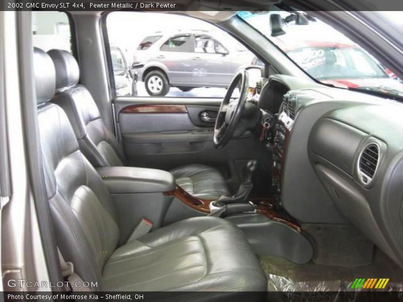 Pewter Metallic / Dark Pewter 2002 GMC Envoy SLT 4x4