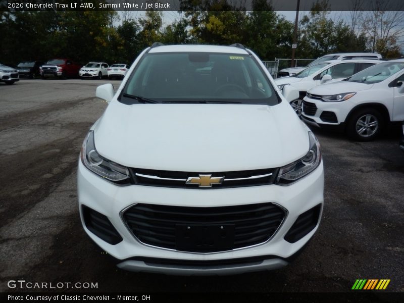 Summit White / Jet Black 2020 Chevrolet Trax LT AWD