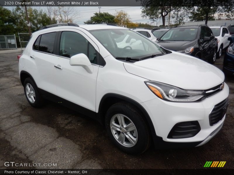 Summit White / Jet Black 2020 Chevrolet Trax LT AWD