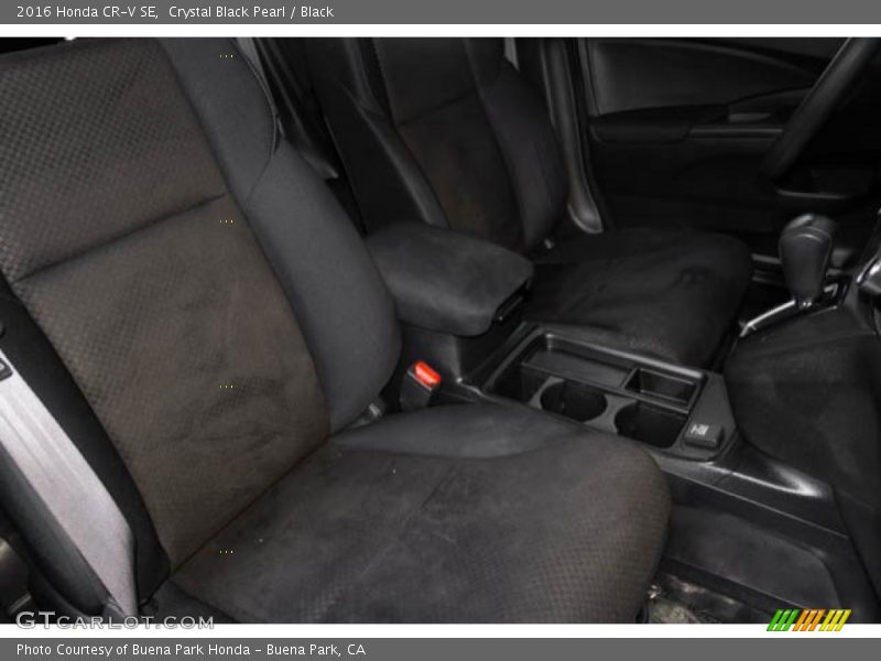 Crystal Black Pearl / Black 2016 Honda CR-V SE