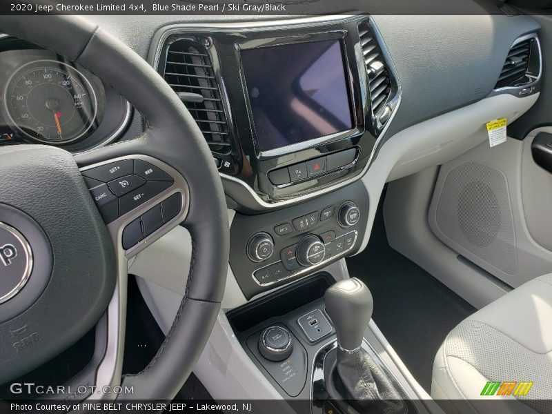 Blue Shade Pearl / Ski Gray/Black 2020 Jeep Cherokee Limited 4x4