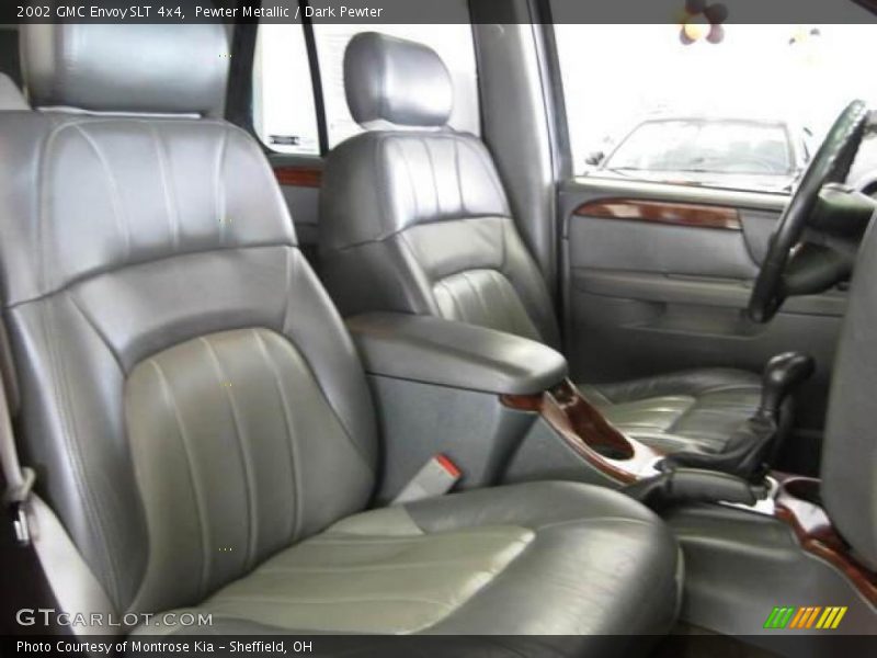 Pewter Metallic / Dark Pewter 2002 GMC Envoy SLT 4x4