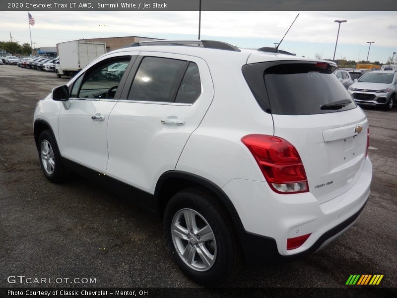 Summit White / Jet Black 2020 Chevrolet Trax LT AWD