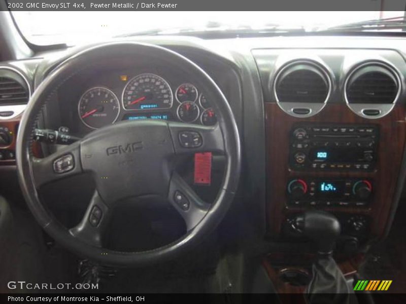 Pewter Metallic / Dark Pewter 2002 GMC Envoy SLT 4x4