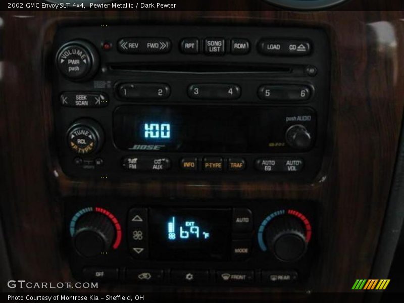 Pewter Metallic / Dark Pewter 2002 GMC Envoy SLT 4x4