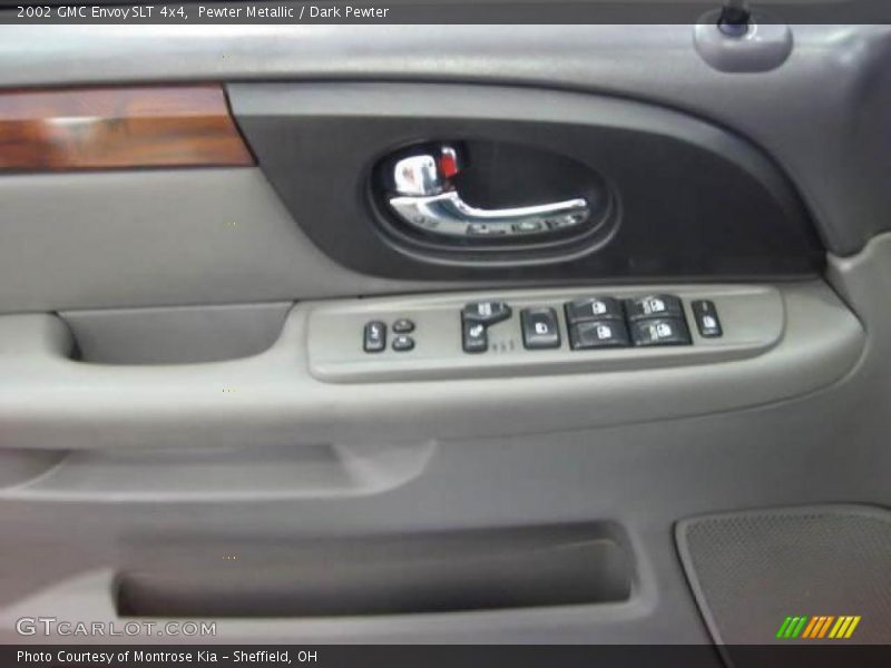 Pewter Metallic / Dark Pewter 2002 GMC Envoy SLT 4x4