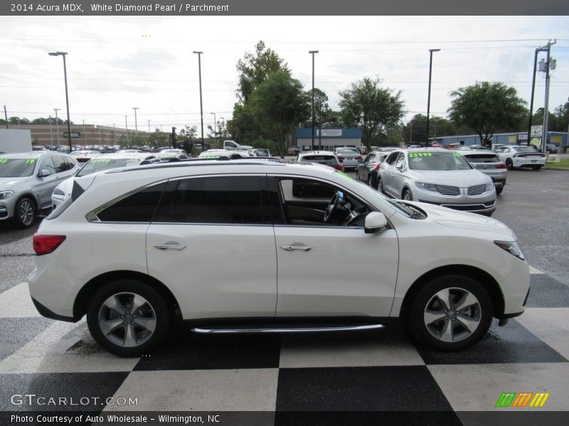 White Diamond Pearl / Parchment 2014 Acura MDX