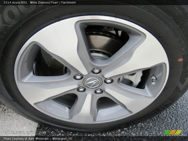 White Diamond Pearl / Parchment 2014 Acura MDX