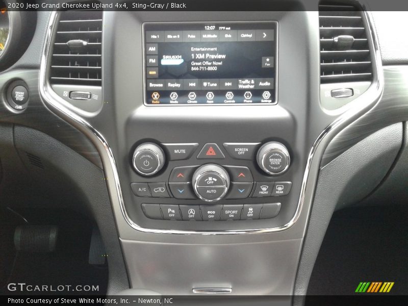 Sting-Gray / Black 2020 Jeep Grand Cherokee Upland 4x4