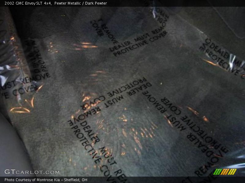 Pewter Metallic / Dark Pewter 2002 GMC Envoy SLT 4x4