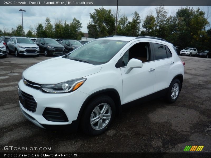 Summit White / Jet Black/Brandy 2020 Chevrolet Trax LT