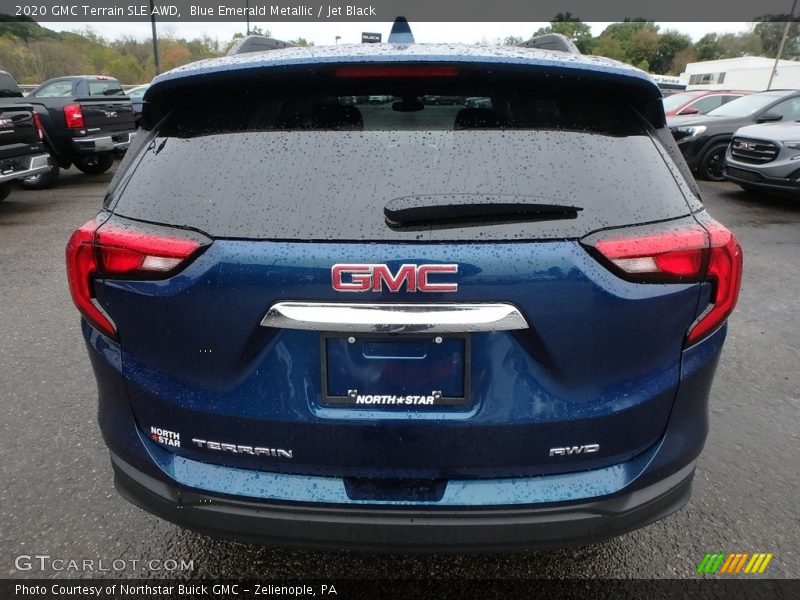 Blue Emerald Metallic / Jet Black 2020 GMC Terrain SLE AWD