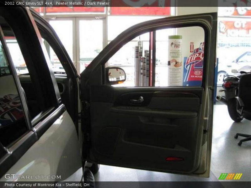 Pewter Metallic / Dark Pewter 2002 GMC Envoy SLT 4x4