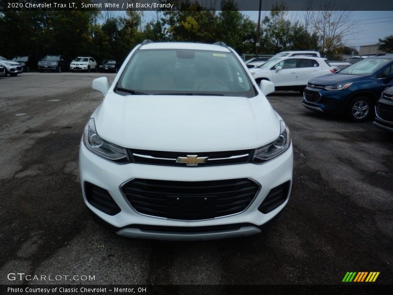 Summit White / Jet Black/Brandy 2020 Chevrolet Trax LT