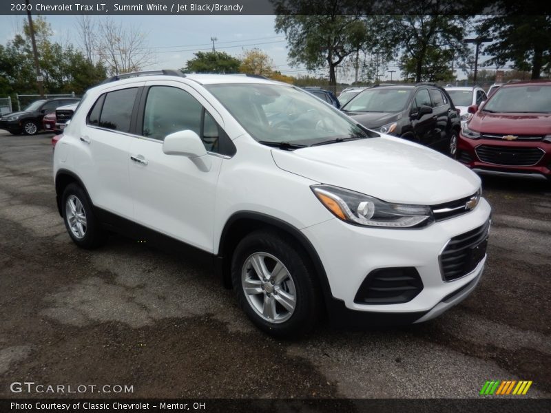 Summit White / Jet Black/Brandy 2020 Chevrolet Trax LT