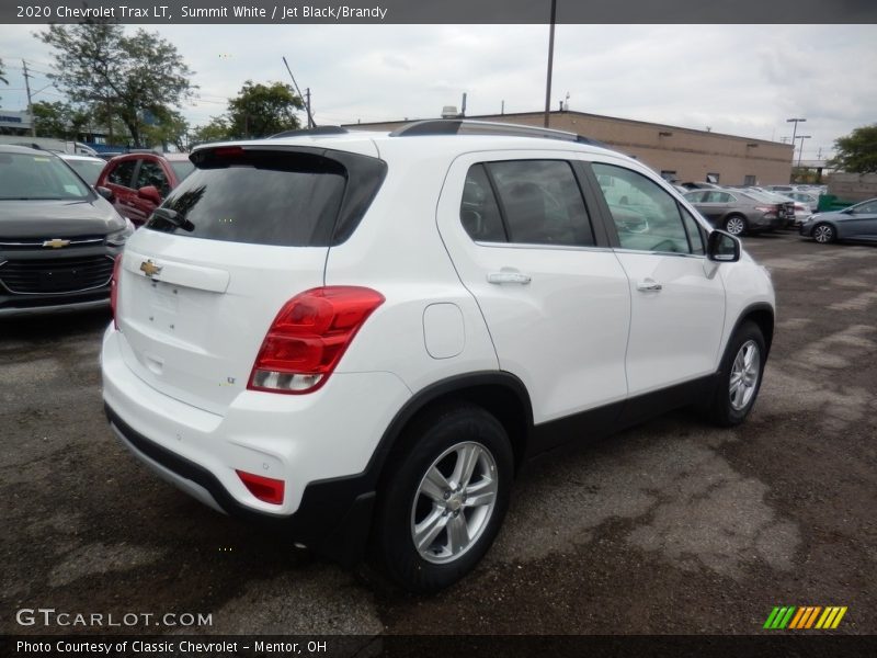 Summit White / Jet Black/Brandy 2020 Chevrolet Trax LT