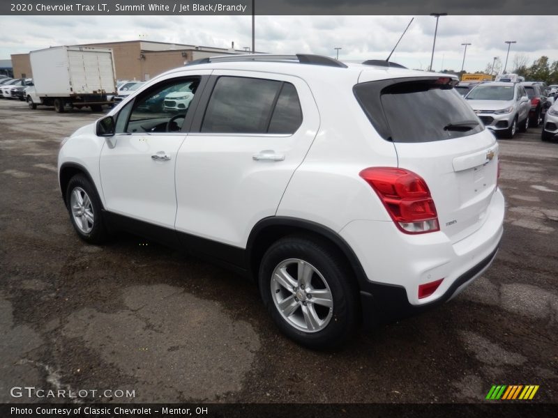 Summit White / Jet Black/Brandy 2020 Chevrolet Trax LT