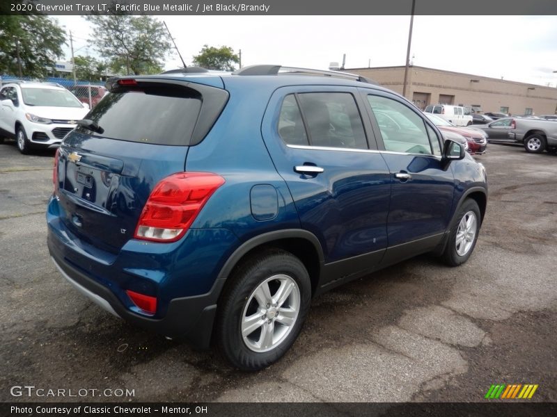 Pacific Blue Metallic / Jet Black/Brandy 2020 Chevrolet Trax LT