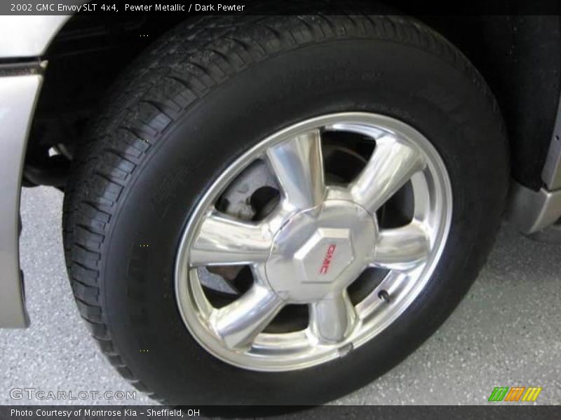 Pewter Metallic / Dark Pewter 2002 GMC Envoy SLT 4x4