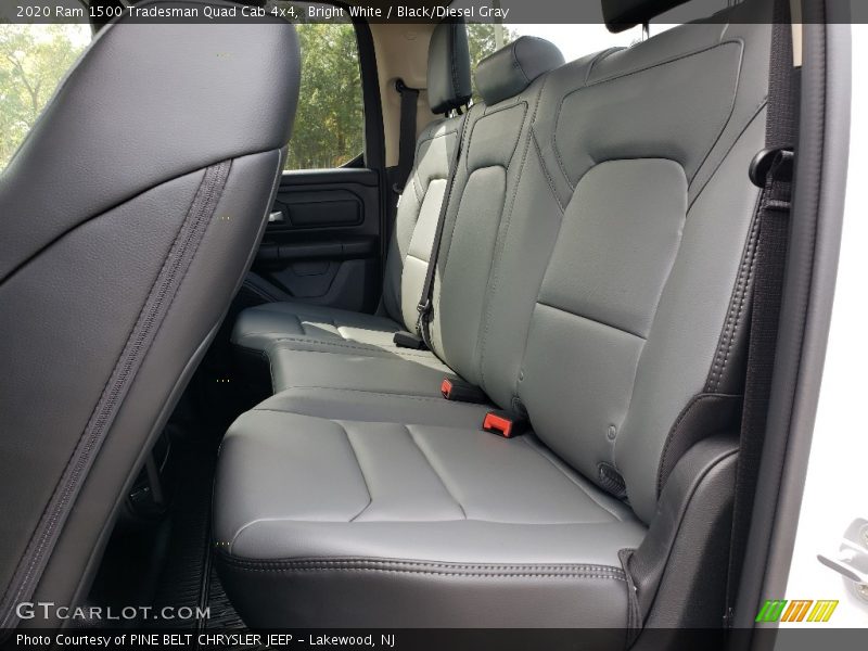 Bright White / Black/Diesel Gray 2020 Ram 1500 Tradesman Quad Cab 4x4