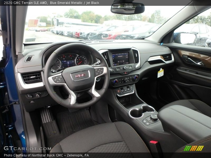 Blue Emerald Metallic / Jet Black 2020 GMC Terrain SLE AWD