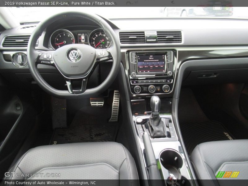 Dashboard of 2019 Passat SE R-Line