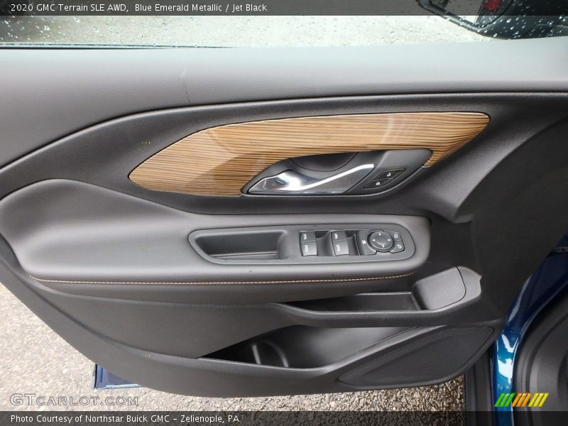 Blue Emerald Metallic / Jet Black 2020 GMC Terrain SLE AWD