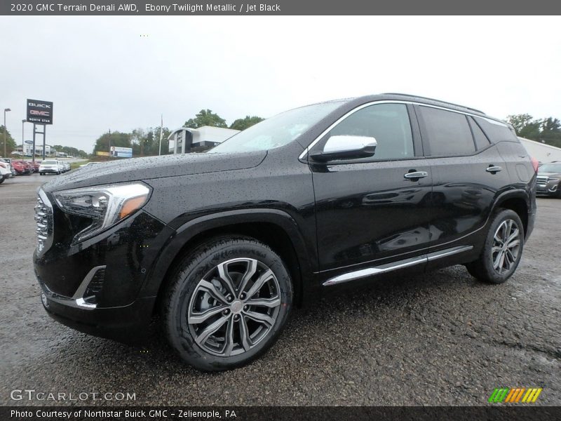 Ebony Twilight Metallic / Jet Black 2020 GMC Terrain Denali AWD