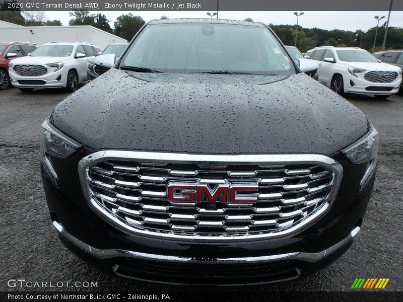 Ebony Twilight Metallic / Jet Black 2020 GMC Terrain Denali AWD
