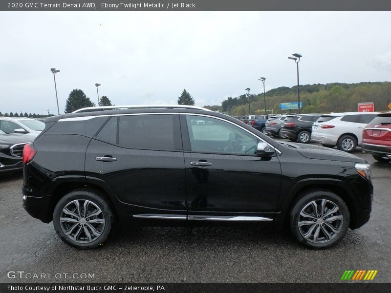 Ebony Twilight Metallic / Jet Black 2020 GMC Terrain Denali AWD
