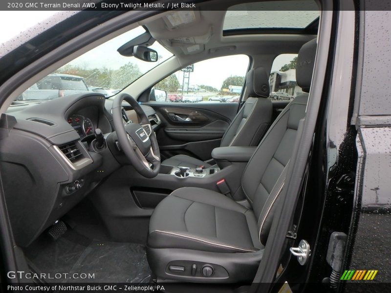 Ebony Twilight Metallic / Jet Black 2020 GMC Terrain Denali AWD