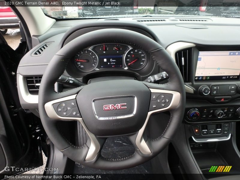 Ebony Twilight Metallic / Jet Black 2020 GMC Terrain Denali AWD