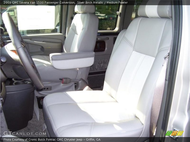Silver Birch Metallic / Medium Pewter 2009 GMC Savana Van 1500 Passenger Conversion