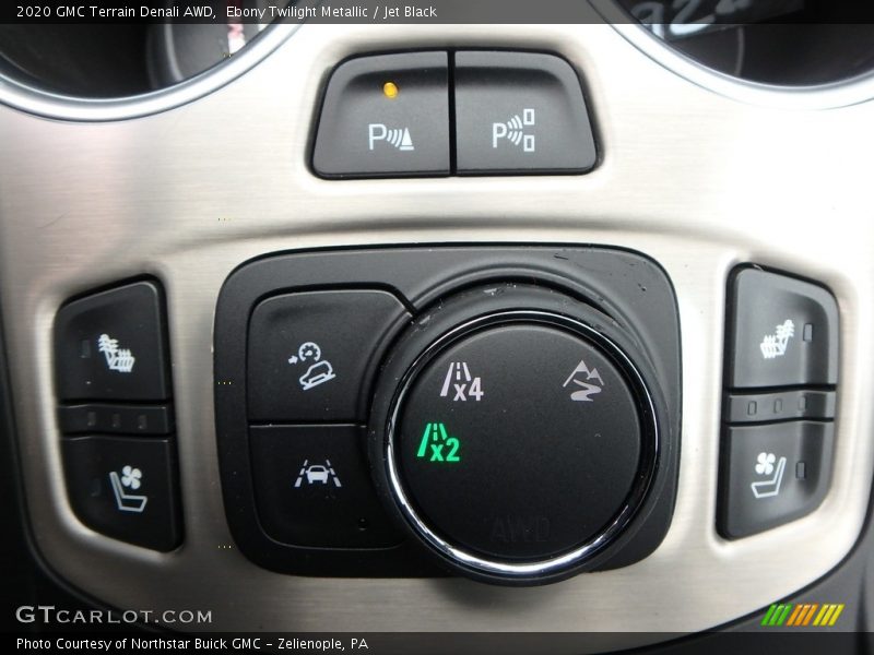 Ebony Twilight Metallic / Jet Black 2020 GMC Terrain Denali AWD