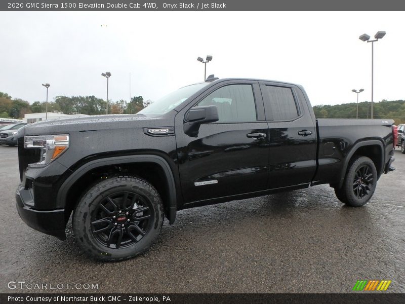 Onyx Black / Jet Black 2020 GMC Sierra 1500 Elevation Double Cab 4WD