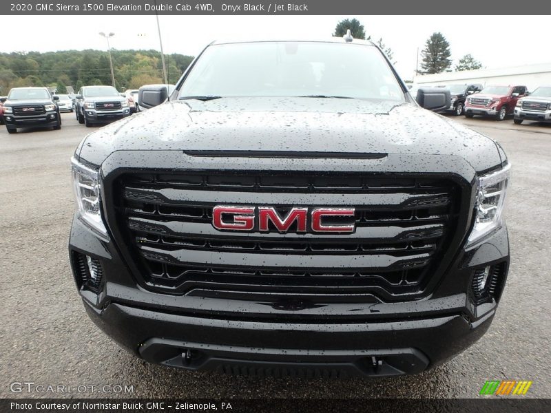 Onyx Black / Jet Black 2020 GMC Sierra 1500 Elevation Double Cab 4WD