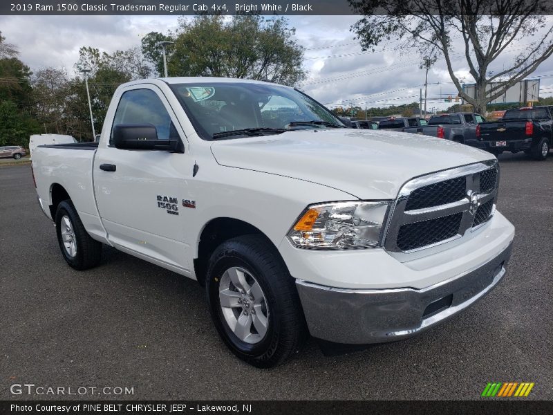 Bright White / Black 2019 Ram 1500 Classic Tradesman Regular Cab 4x4