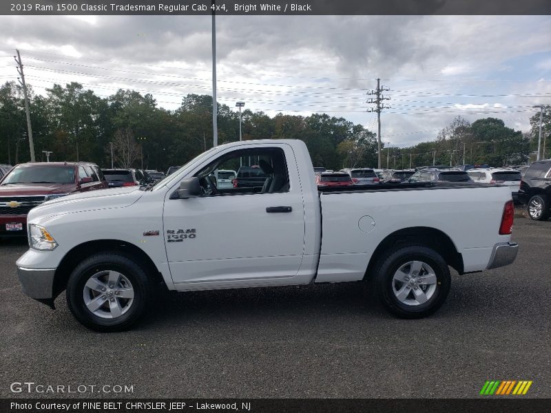 Bright White / Black 2019 Ram 1500 Classic Tradesman Regular Cab 4x4