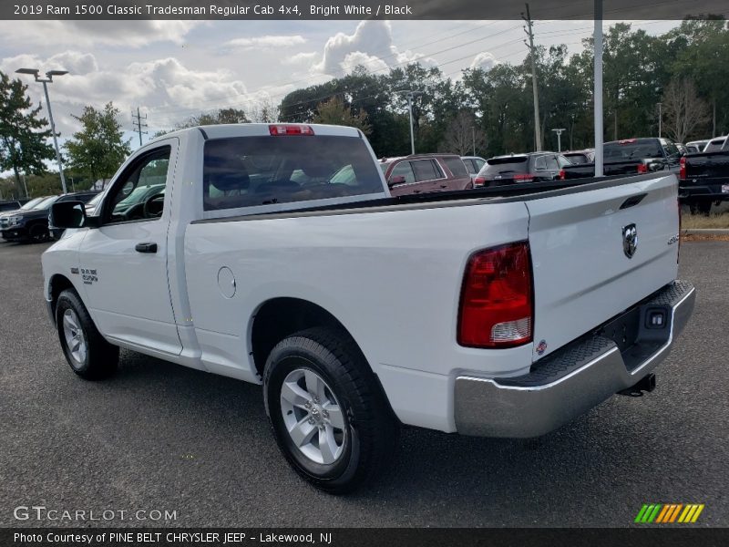 Bright White / Black 2019 Ram 1500 Classic Tradesman Regular Cab 4x4