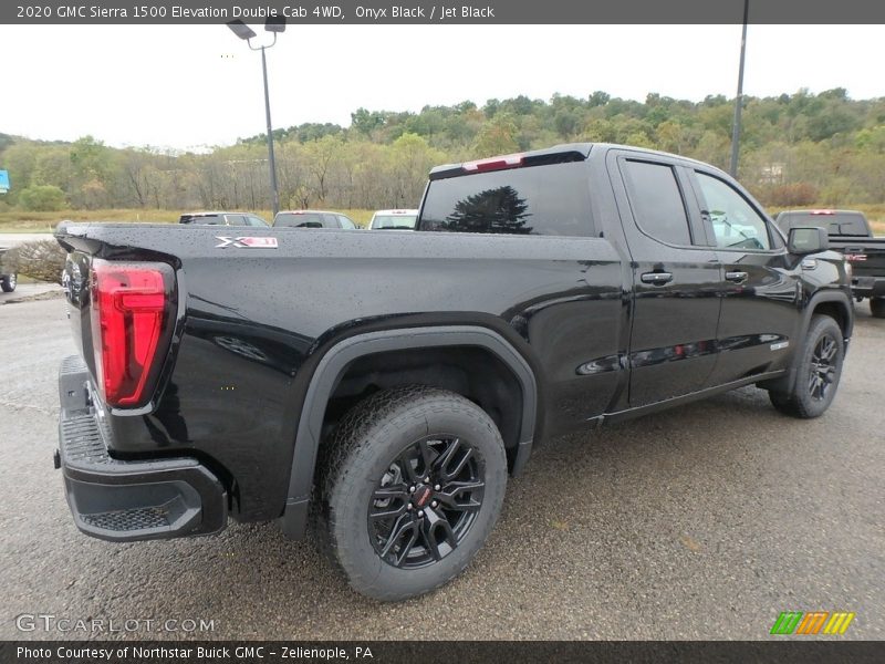 Onyx Black / Jet Black 2020 GMC Sierra 1500 Elevation Double Cab 4WD