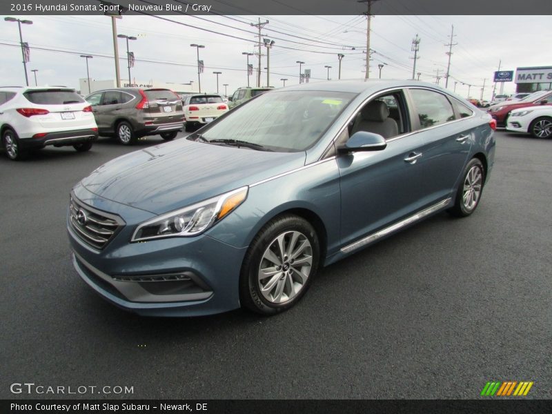 Nouveau Blue / Gray 2016 Hyundai Sonata Sport
