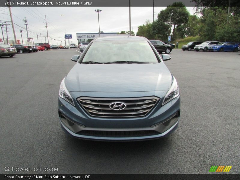 Nouveau Blue / Gray 2016 Hyundai Sonata Sport