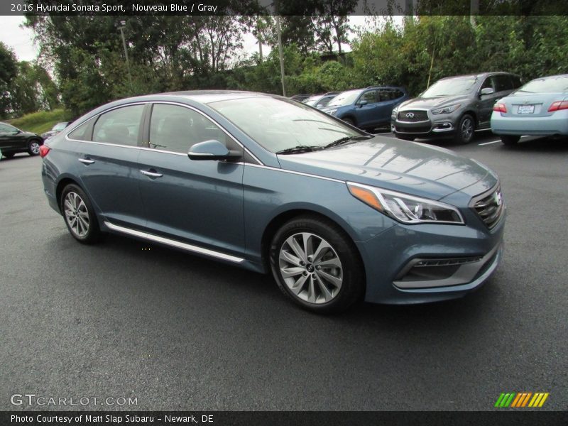 Nouveau Blue / Gray 2016 Hyundai Sonata Sport
