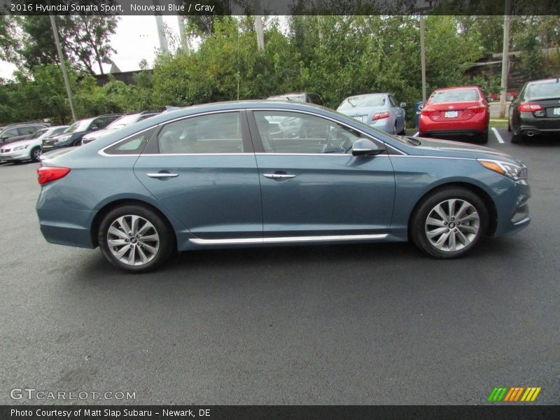 Nouveau Blue / Gray 2016 Hyundai Sonata Sport
