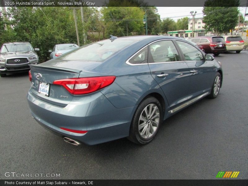 Nouveau Blue / Gray 2016 Hyundai Sonata Sport