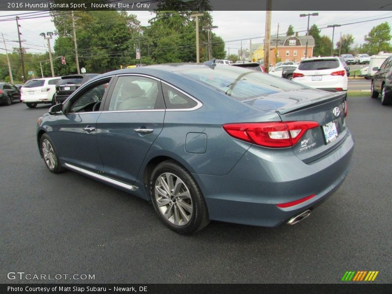 Nouveau Blue / Gray 2016 Hyundai Sonata Sport